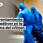El Levantamiento del cadaver en la escena ddel crimen